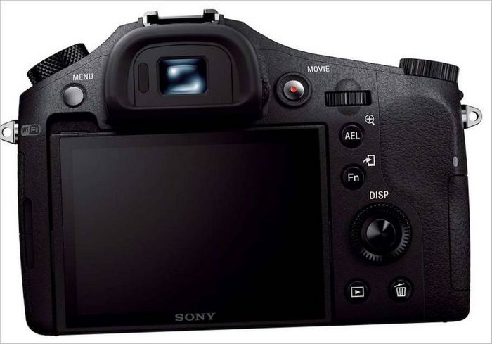 Sony Cyber-Shot DSC-RX10: изглед отзад