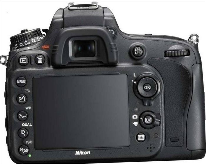 Цифров фотоапарат Nikon D600 DSLR - Дисплей