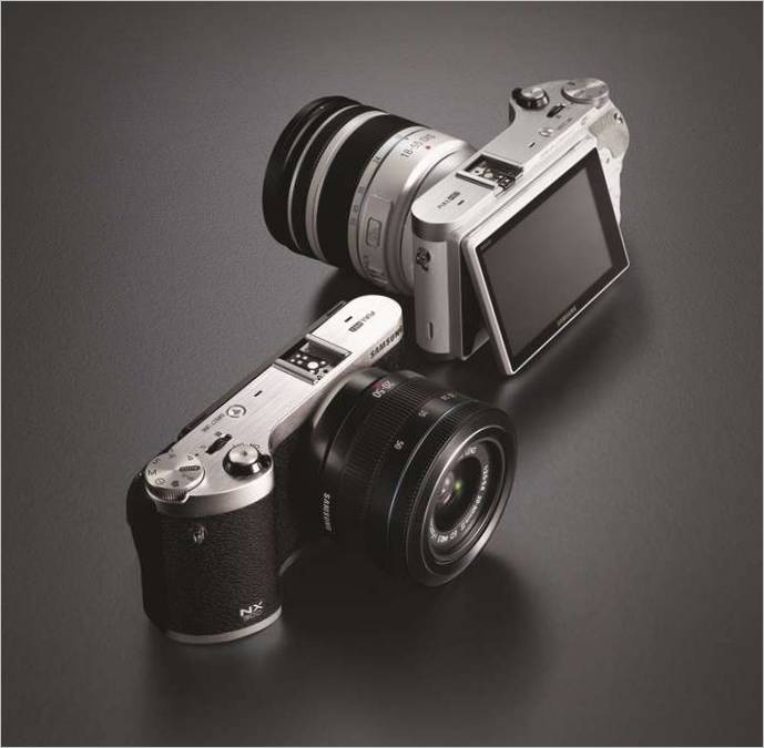 Samsung NX300 е безогледален фотоапарат - модел