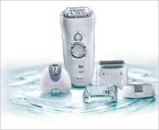 Braun Silképil 7 Епилатор 7681 Крака, тяло и лице